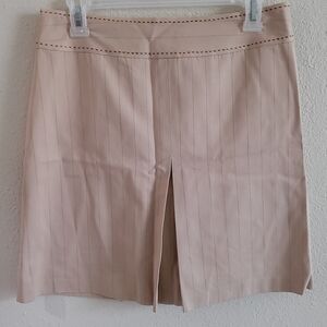 Nanette Lepore Sz 4 Pinstripe Skirt